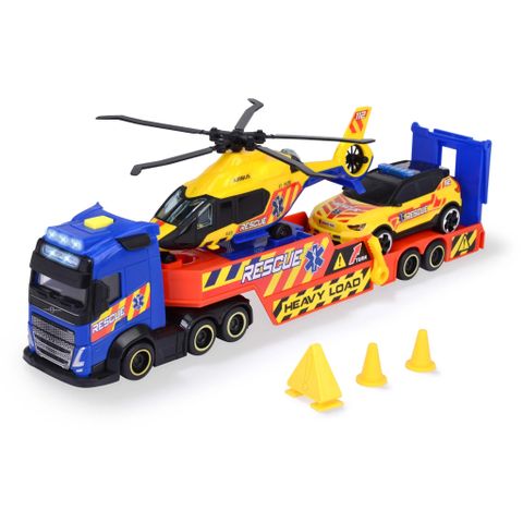  203717005 Bộ Đồ Chơi Xe Tải Cứu Hộ DICKIE TOYS Rescue Transporter 