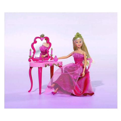  Búp Bê và Bàn Làm Đẹp Cổ Tích Steffi Love Fairytale Beauty Table 