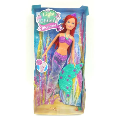  Búp Bê Nàng Tiên Cá Steffi Love Light & Glitter Mermaid 