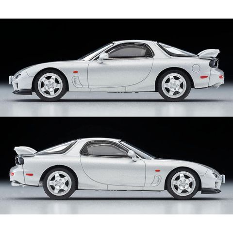  Đồ chơi mô hình xe Tomica Limited Vintage Neo RX-7 Type-R (Silver) tỉ lệ 1/64 