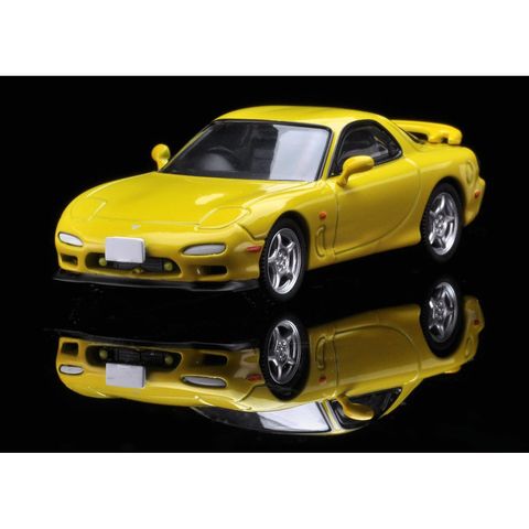  Đồ chơi mô hình xe Tomica Limited Vintage Neo RX-7 Type-R (Yellow) tỉ lệ 1/64 