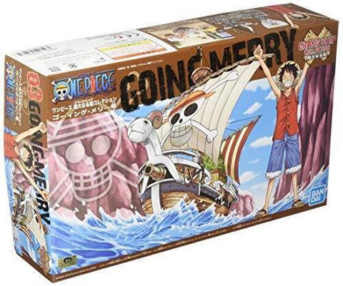  Đồ chơi mô hình hoạt hình One Piece Bandai Hobby Grand Ship Collection Going Merry 