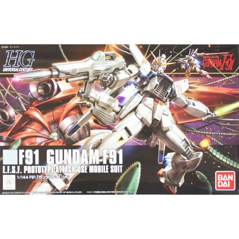  Lắp ráp HG UC 1/144 Gundam F91 