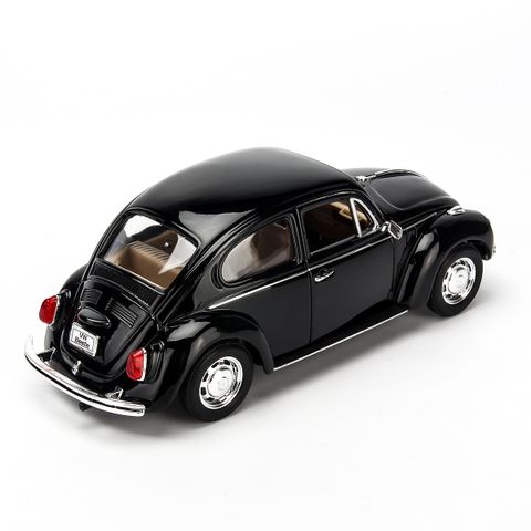  Mô hình oto Volkswagen VW Classic Beetle year 1950 black 