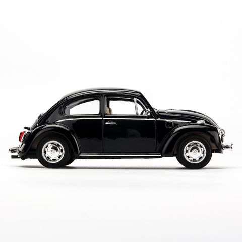  Mô hình oto Volkswagen VW Classic Beetle year 1950 black 