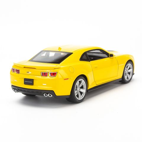  Mô hình xe Chevrolet Camaro ZL1 1:24 Welly-24042W- Yellow 