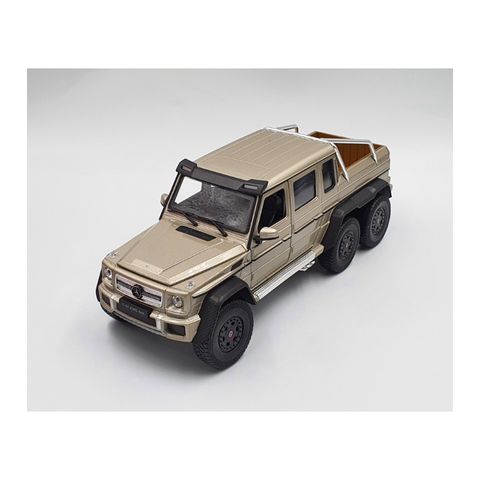  Đồ chơi mô hình xe Mercedes Benz G63 AMG 6X6 1:24 màu Gold 