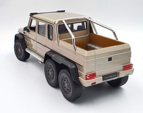  Đồ chơi mô hình xe Mercedes Benz G63 AMG 6X6 1:24 màu Gold 