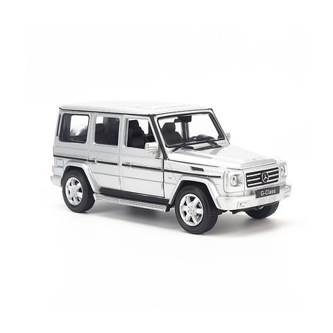  Mô hình xe Mercedes G500 1:24 Welly 24012W- Silver 