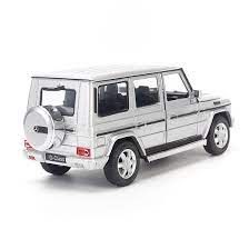  Mô hình xe Mercedes G500 1:24 Welly 24012W- Silver 