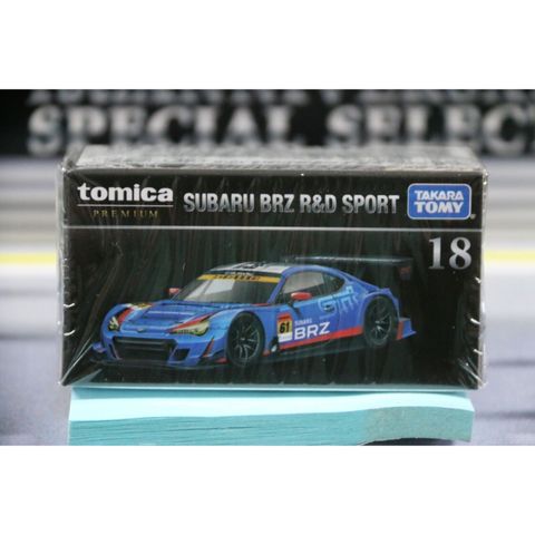  Tomica Premium 18 Subaru BRZ R&D Sport Toy Model Car 