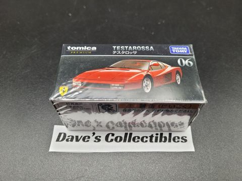  Đồ chơi mô hình ô tô hợp kim Tomica Premium 06 Ferrari Testarossa 