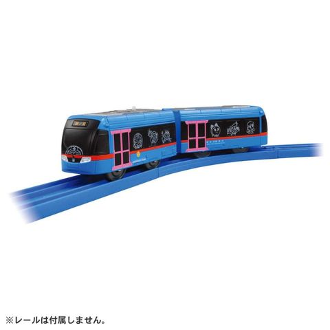  Đồ chơi tàu hỏa Takara Tomy Pla-Rail S-46 Doraemon Tram 