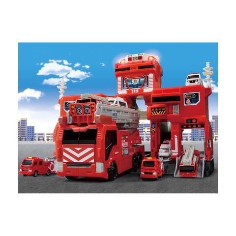  Tomica World Big Fire Command Station 