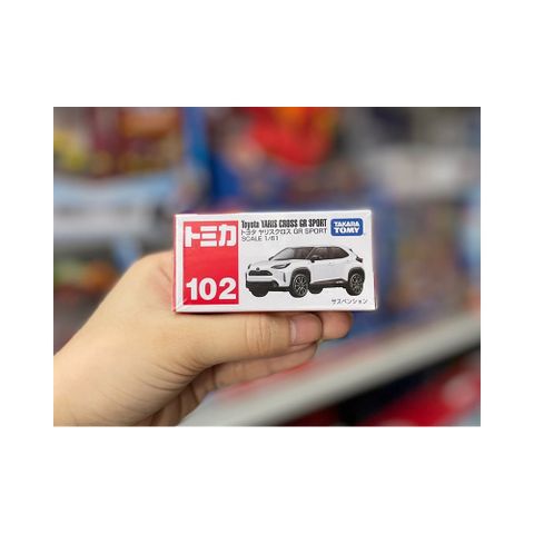  Đồ chơi mô hình xe TOMICA 102 TOYOTA YARIS CROSS GR SPORT(BOX) tỉ lệ 1/61 