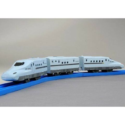  Tàu cao tốc Plarail S-04 N700 Shinkansen Mizuho Sakura có đèn 