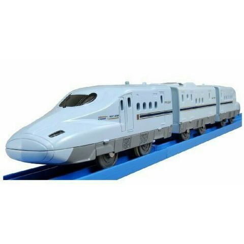  Tàu cao tốc Plarail S-04 N700 Shinkansen Mizuho Sakura có đèn 