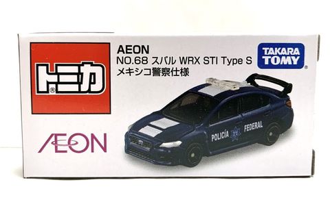  AEON TOMICA No.68 SUBARU WRX STI Type S 