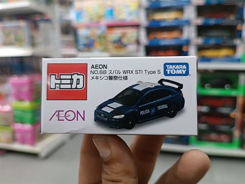  AEON TOMICA No.68 SUBARU WRX STI Type S 