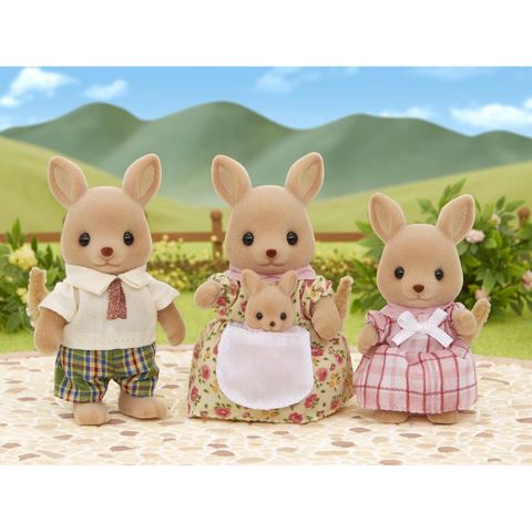  FS-03 Family of Kangaroo Sylvanian Families 