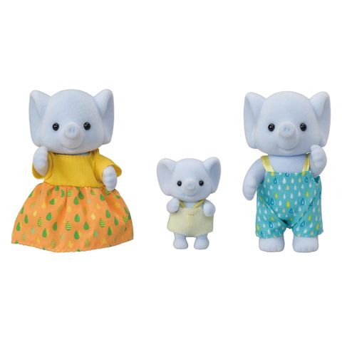  Đồ chơi búp bê gia đình voi FS-38 Doll Elephant Family 