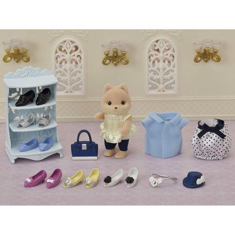  TVS-13 Sylvanian Families City Fashion Outfit Set - Fashion Shoes Collection 