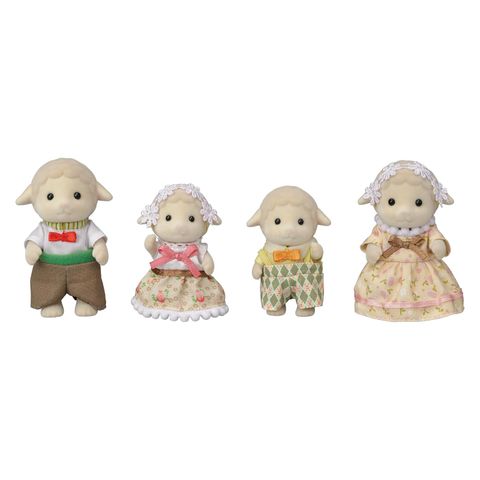  Đồ chơi búp bê gia đình cừu FS-42 s Doll Sheep Family 