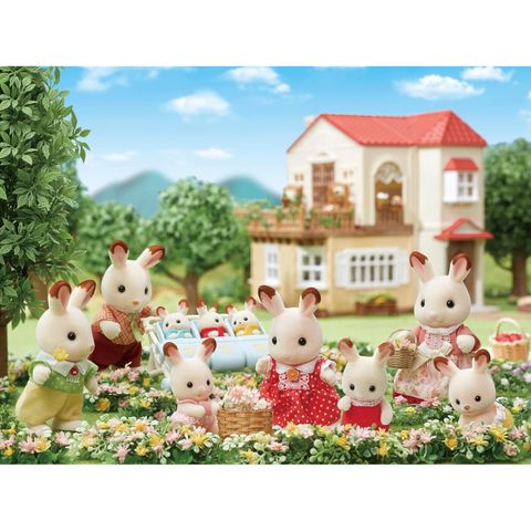  Đồ chơi búp bê U-100 Chocolat Rabbit Dad Sylvanian Family Doll 