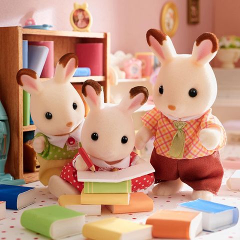  Đồ chơi búp bê U-100 Chocolat Rabbit Dad Sylvanian Family Doll 