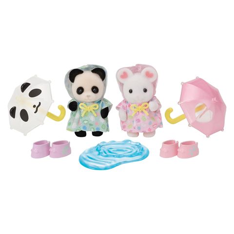  S-74 Sylvanian Families Hoikuen Nakayoshi Baby Set Mark Certified 