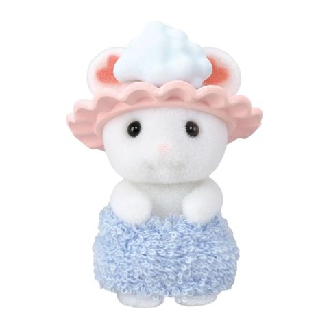  Đồ chơi búp bê DF-26 Sylvanian Families Bath Time Marshmallow Mice Set 