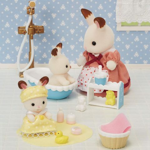  Đồ chơi bồn tắm cho bé búp bê Sylvanian Families Family Doll 