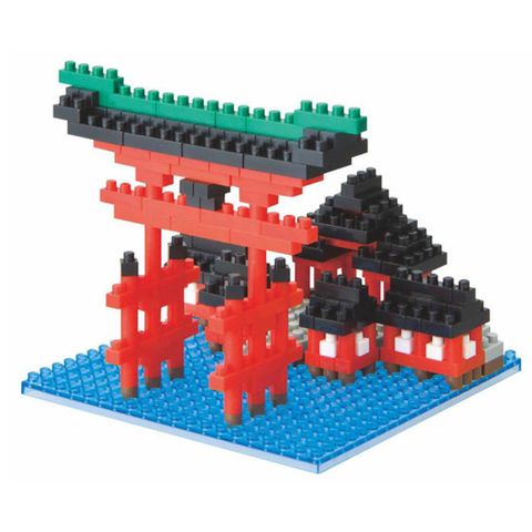  Mô hình Big Torii Itsukushima Shrine Nanoblock 