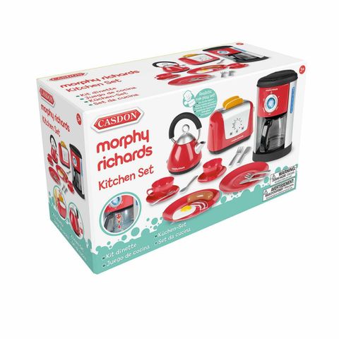  Bộ đồ bếp Casdon 647 Morphy Richards Kitchen Set màu đỏ 