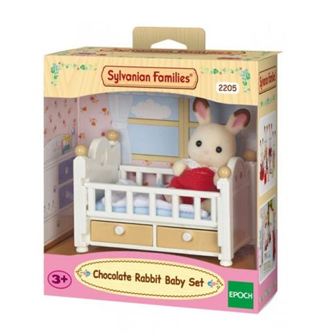  Sylvanian Families EP-5017 Em Bé Thỏ Nâu Chocolate Rabbit Baby Set 