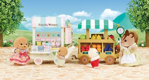  Xe Bán Trái Cây Sylvanian Families 5265 Fruit Wagon 