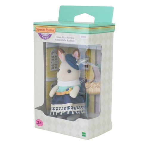  Thỏ Nâu Xinh Xắn Sylvanian Families EP-6002 Town Girl Chocolate Rabbit 