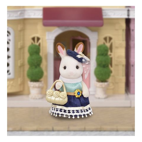  Thỏ Nâu Xinh Xắn Sylvanian Families EP-6002 Town Girl Chocolate Rabbit 