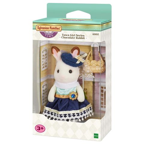  Thỏ Nâu Xinh Xắn Sylvanian Families EP-6002 Town Girl Chocolate Rabbit 