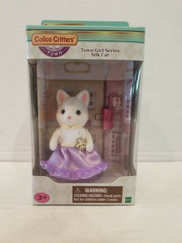  Mèo Lụa Dễ Thương Sylvanian Families EP-6003 Town Girl Series Silk Cat 