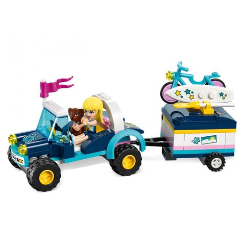  Bộ lego bé gái 41364 Xe Dã Ngoại Và Vali Của Stephanie 