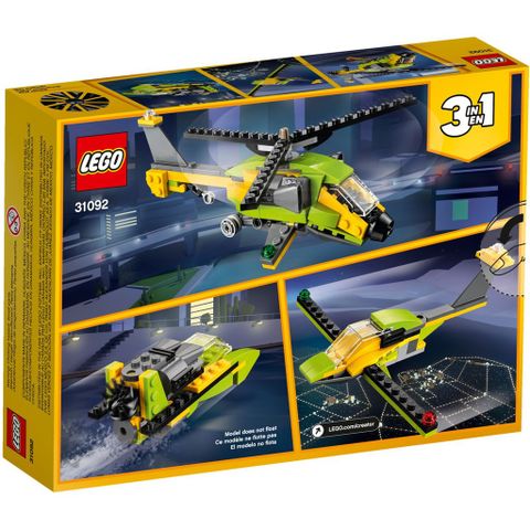  Đồ Chơi Lắp Ráp LEGO CREATOR 31092 Trực Thăng Thám Hiểm 
