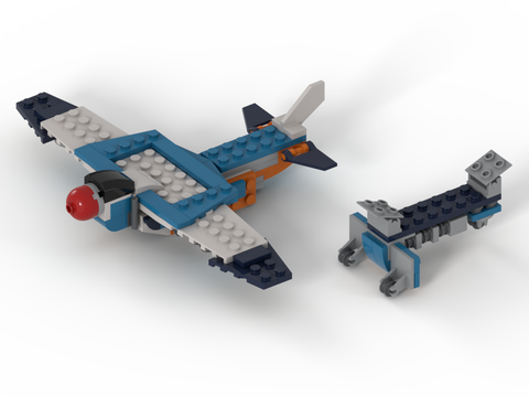  Bộ đồ chơi Lego 31099 Máy Bay Cánh Quạt 