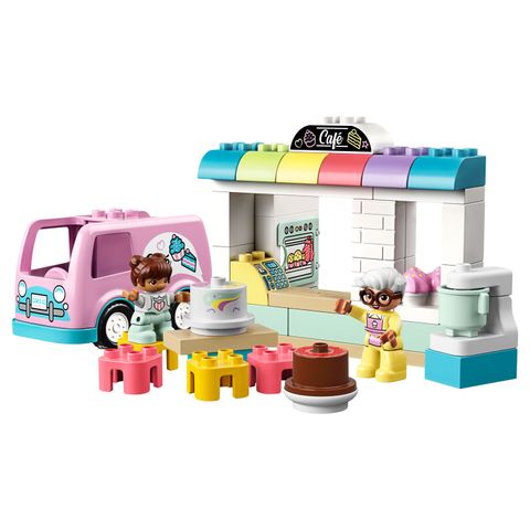  Bộ lego cho bé gái Duplo 10928 Tiệm Bánh Ngọt 