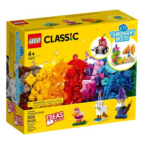  Lắp ráp Lego 11013 Hộp Sáng Tạo Trong Suốt 