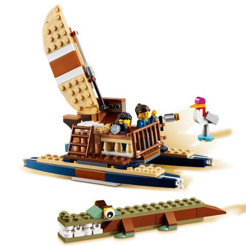  LEGO Lắp Ráp CREATOR 31116 Nhà Cây Safari 