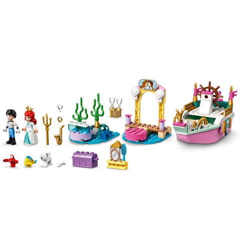  Bộ lego Disney 43191 Du Thuyền Nàng Tiên Cá 