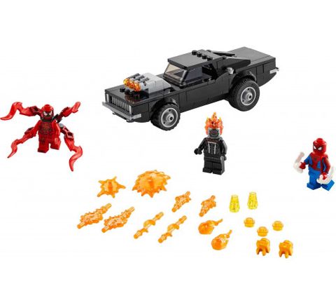  Lego Marvel Heroes 76173 Spiderman Và Ma Tốc Độ Đối Đầu Carnage 