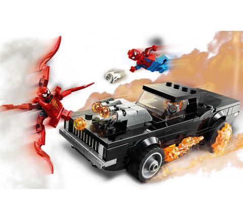  Lego Marvel Heroes 76173 Spiderman Và Ma Tốc Độ Đối Đầu Carnage 