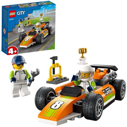  Xếp Hình Xe Đua Lego City 60322 Race Car 46 Miếng 
